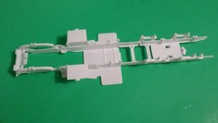 Frame Lot of 2 Peterbilt 359 Rig Semi 1/25 Truck Bare Chassis Big Tractor Model