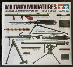 Tamiya 35121 U.S. Infantry Weapons Set 1:35 Scale Model Kit 1/35 WWII