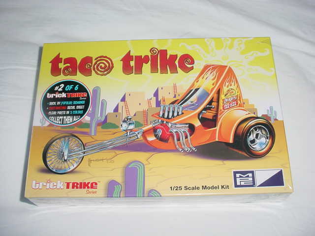 MPC Taco Trike of Trick Trike Series, 1:25 , Model Kit # 893 (NISB)