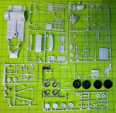 DONOR CHASSIS #1 -SHORT TRACK – DIRT – NASCAR STOCK CAR CHASSIS KIT -1/25