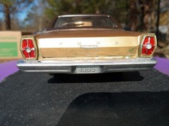 AMT 1965 Ford Galaxie 500 429 4 Speed 2dr Hardtop Built Model Car Kit Custom