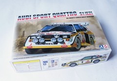 AOSHIMA 1/24 Audi Sports Quattro S1 E2 ’86 Monte Carlo Rally No.21 model kit