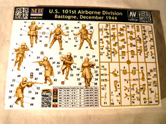 1/35 Master Box 4 US 101st Airborne Division w/ Weapons & Equipment # 35253