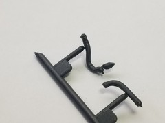 1959 Cadillac RADIATOR HOSES from Monogram 1:25 Model Kit 59