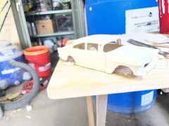 55 Chevy Flipnose Resin Body