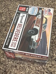AMT 1964 PLYMOUTH BELVEDERE SUPER STOCK FACTORY SEALED KIT!! CIRCA 2016!! VMCP!