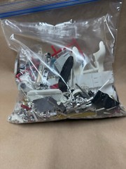 # 1MISC 1 POUND Bag Model Car Truck Parts LOT Frame Body Motors Interior READDSC