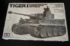 Tamiya 1/35 TIGER I Panzerkampfwagen VI Tiger I Ausführung E (Şu.Kfz181) Model