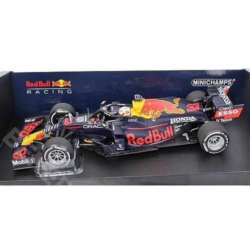 Minichamps RB16B Verstappen 1/18 French GP 2021 Winner Model Japan