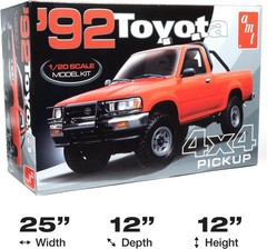 1992 4×4 Pickup 1:20 Scale Model Kit