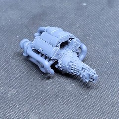 Twin Turbo BOSS 302 Mustang Coyote model engine resin 3D printed 1:24-1:8 scale