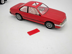Monogram #2275 1981 BMW 635 Csi 1/24 Scale Model Car includes Build Sheet BUILT