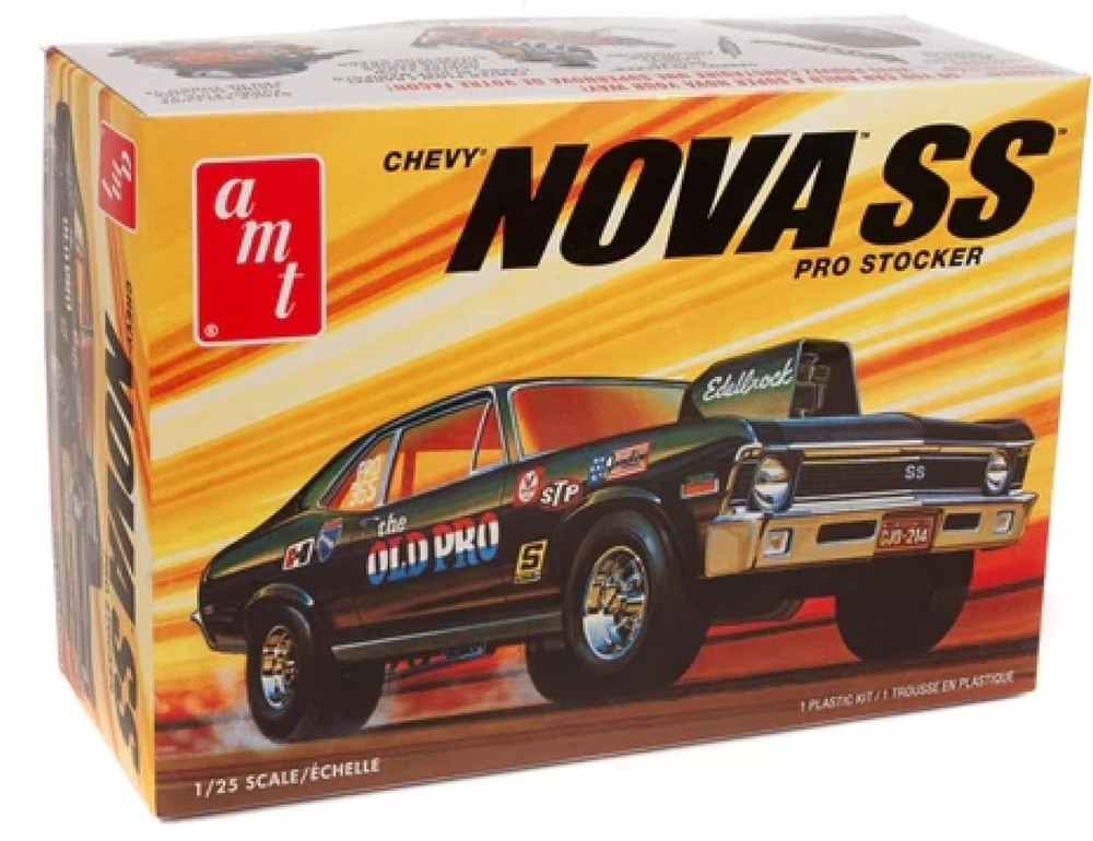 AMT 1972 Chevy Nova SS Old Pro 1:25 Scale Model Kit