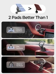 LISEN for MagSafe Car Phone Mount Strong Magnets Magnetic Phone Holders for Y…