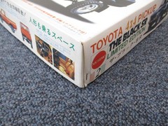 SHIPPING FREE VINTAGE NICHIMO 1/20 #MC-2043 TOYOTA “HILUX THE BLACK SR” KIT NIB