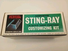 1963 Original Corvette Mini Trophy Sting-Ray 1/43 3506-79 Rare