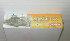 Dragon 1/72 20MM WWII US Sherman Tank M4A3 (76)W VVSS 7271