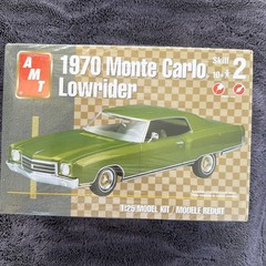 AMT/ERTL 1970 Monte Carlo Lowrider Vintage 2004 Model Kit, 1:25 Scale, Sealed