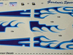 1969 Dodge Gardner’s 440 Super Bee 2 n 1 Decal 1:24 – Waterslide Car Decals