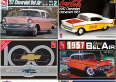 1957 Chevrolet Bel Air ENGINE TRANSMISSION MOUNTS from AMT 1:25 Model Kit 57