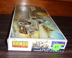 Hasegawa German Army 8 Ton Half Track Quadruple 20mm AA Sd.Kfz Model Kit