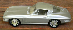 1965 Chevrolet Corvette Sting Ray Promo Car, Light Silver, No Box