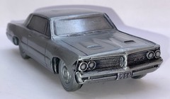 1964 Pontiac GTO Standing Stone Bank Promo 1/25 Banthrico 1974 Pot Metal