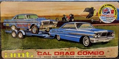 Cal Drag Combo Racing Team 3-in-1 AMT 1:25 NEW FACTORY SEALED *US Seller*