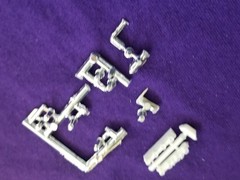 INJECTON SYSTEM for DESOTO HEMI ENGINE from 1953 Ford F100 AMT 1:25 Model Kit 53