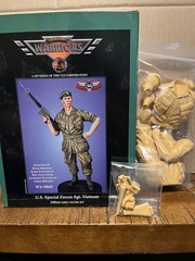 WARRIORS 200mm (1/9) US Special Forces Sgt. Vietnam (Green Beret)