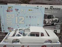 Salvinos Jr Junior Johnson Racing 1986 Chevy Monte Carlo Nascar Model Kit