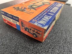 Vintage Hubley Metal Model Kit – Model A Station Wagon No. 4858 NEW OPEN BOX
