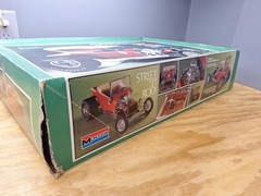 Vintage Monogram STREET “T” ROD Ford T Bucket 1979 Model Kit 1/8 Complete