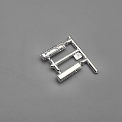 Revell 1/25 Cadillac Lowrider Parts Kit Bash Chrome Valve Covers