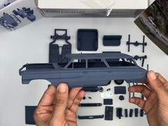 1:25 1964 Ford Country Station Wagon Sedan ’64 Complete Model Kit with Engine