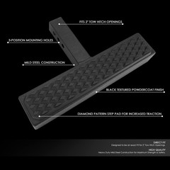 Dna Motoring Universal Trailer Truck Towing Heavy Duty Hitch Step Bar For 2