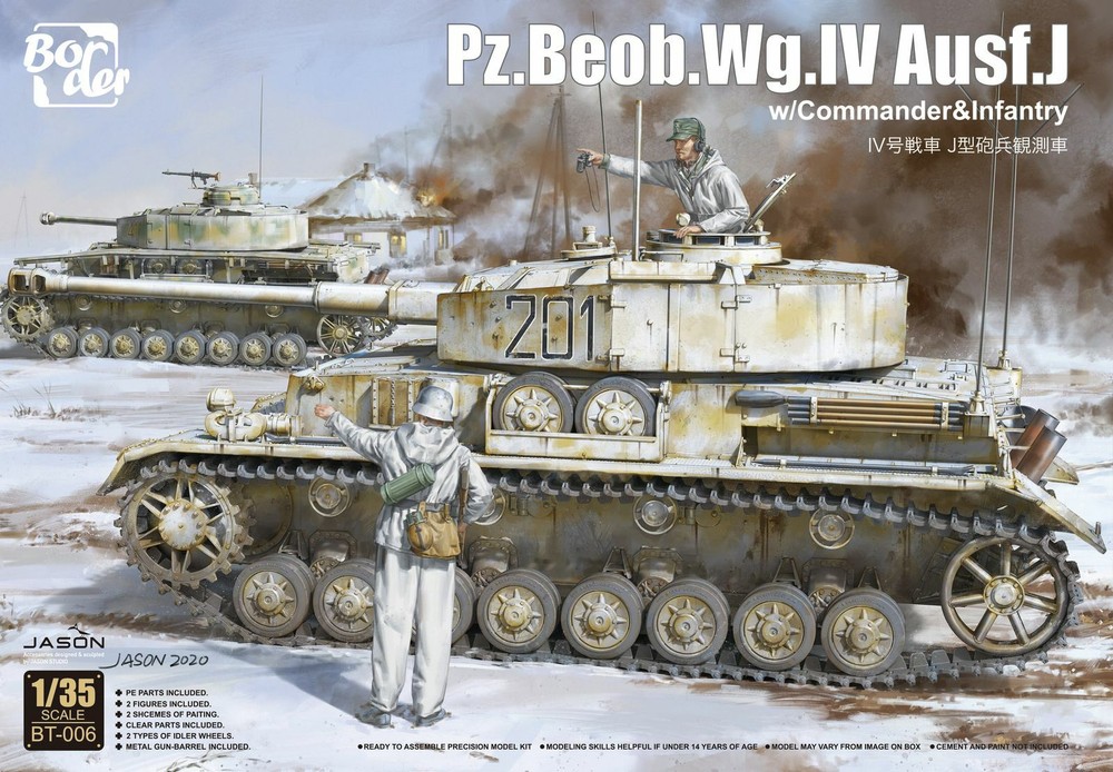 BORDER BT-006 1/35 Pz.Beob.Wg.IV Ausf.J