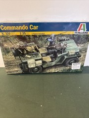 Italeri #320 British Army WWII Commando Car 1:35 Model Kit NEW Factory Sealed