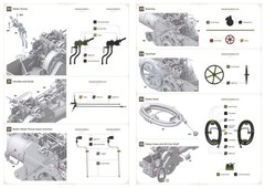 1901 Burrell Compound Traction Engine (3d print. model kit) 1/16 ScaleX SX-16001