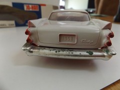 JO-HAN 1958 DODGE ROYAL, RED & WHITE, Promo Model Car