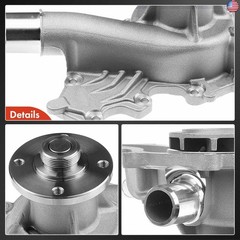 A-Premium Engine Water Pump Kit with Gasket Compatible with ford Explorer