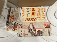 Vintage AMT ’36 Ford 3 in1 Trophy Series Model Kit Unbuilt Boxed