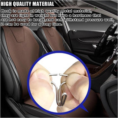 Emergency Car Seat Cover Replacement Kit – 24PCS Metal & Plastic Hooks