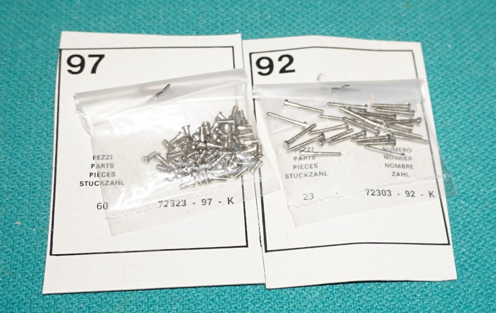 1932 Rolls Royce Phantom II Sedanca Coupe Pocher 1/8 Bags #92, 97 Screws.