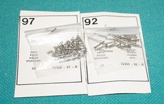 1932 Rolls Royce Phantom II Sedanca Coupe Pocher 1/8 Bags #92, 97 Screws.