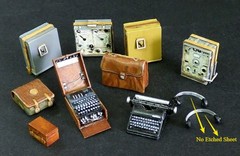 1/35 Scale Die-Cast Resin Model Assembled Kit German Radio Set Scene Model