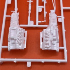 Dodge Viper RT/10 Monogram Engine Trans Intake Chrom Model Parts 1:25 New L2
