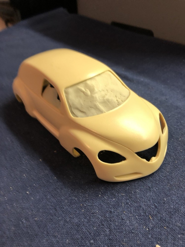2000 Resin PT Cruiser Sedan Delivery Body Great Gasser Body