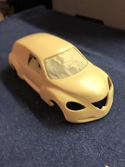 2000 Resin PT Cruiser Sedan Delivery Body Great Gasser Body