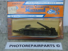 Roco Minitanks 1/87 Modern US M-107 175mm SP Artillery Lot #6000©